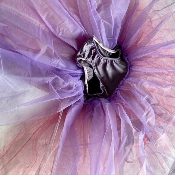 Floral dress tutu for dance or Halloween Child Large - Picture 6 of 8